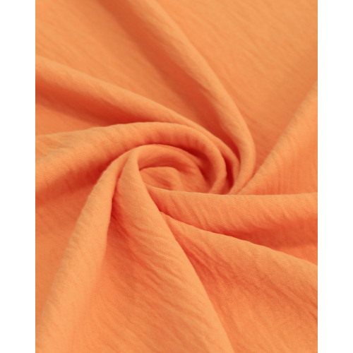 Tecido Crepe Duna Laranja Claro