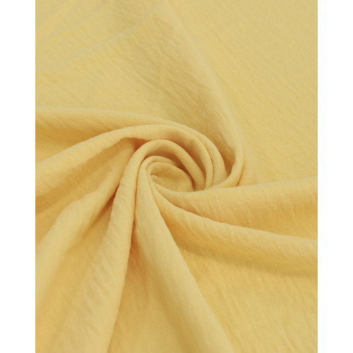 Tecido Crepe Duna Amarelo Amarelo Manteiga