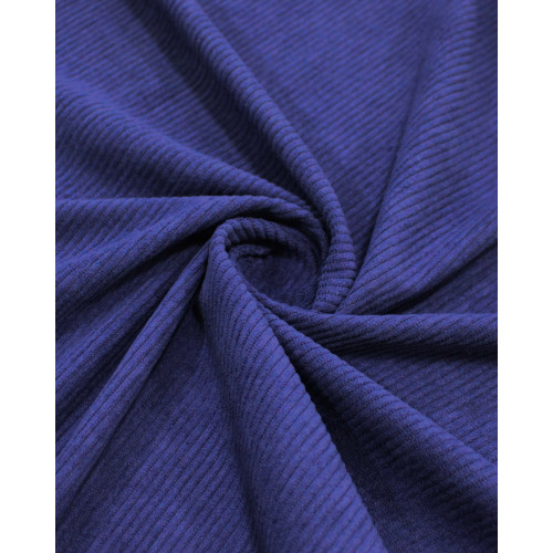 Tecido Veludo Cotelê Azul Anoitecer