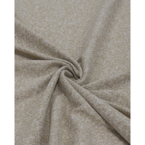 Tecido Malha Lãzinha Caramelo Mescla