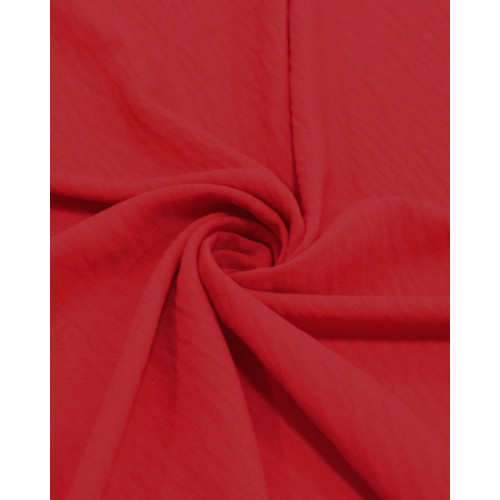 Tecido Crepe Salinas Sarjada Vermelho
