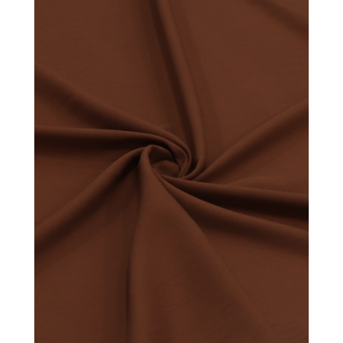Tecido Viscose Sarjada Marrom Estonado