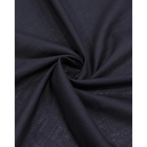 Tecido Linho Misto Camisaria Flamê Preto
