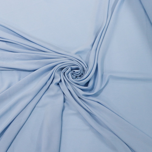 Tecido Viscose Azul Bebê