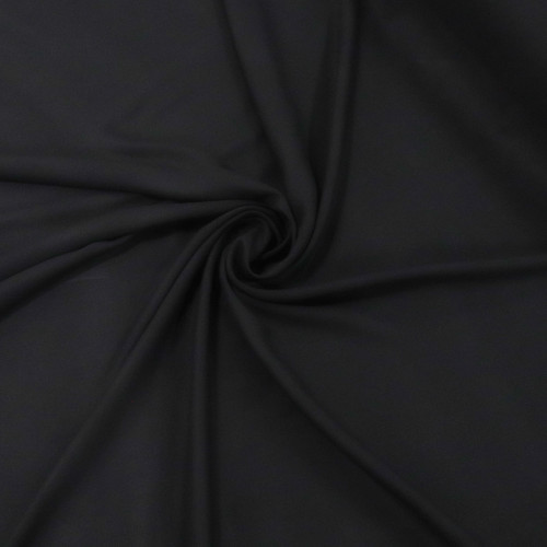 Tecido Viscose Sarjada Preto - 10 METROS