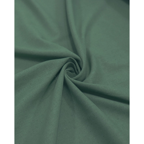 Tecido Linho Misto Rústico Verde Jade (1.6m)