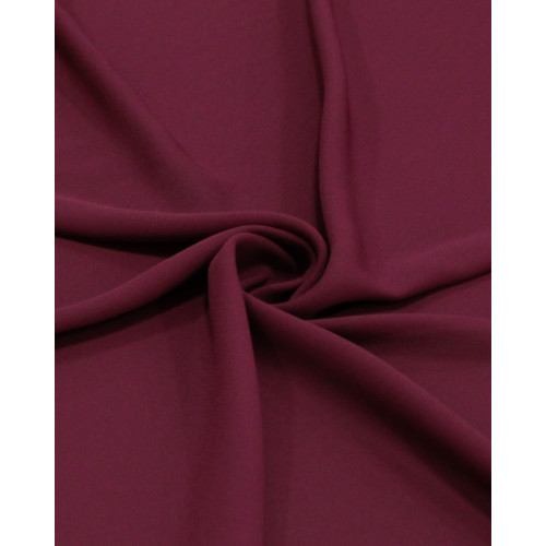 Tecido Crepe Chiffon Vinho