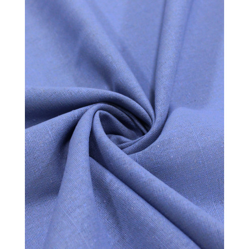 Tecido Linho Misto Rústico Azul Ardosia (Com Leves Defeitos)