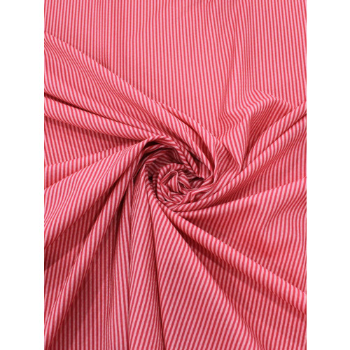 Tecido Viscose Mista Maquinetada Listras Pink e Rosa