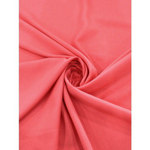 Tecido Viscose Sarjada Rosa Goiaba