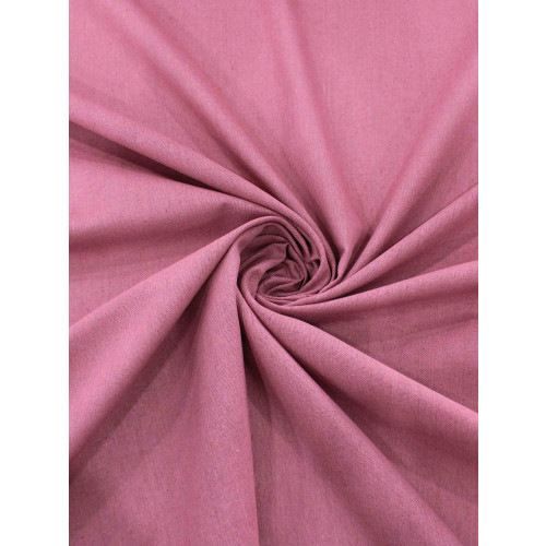 Tecido Linho Misto Rosa Queimado Escuro