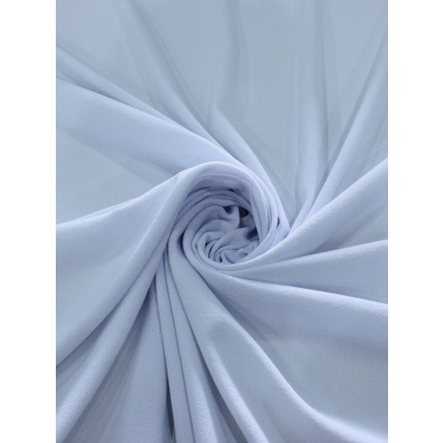 Tecido Crepe Encorpado Com Elastano Branco