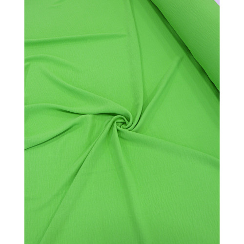 Tecido Crepe Duna Verde Neon