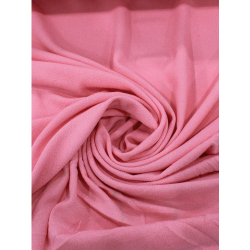 Tecido Crepe Encorpado Com Elastano Rosa Bebê