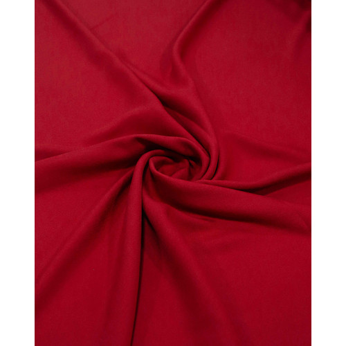Tecido Viscose Sarjada Vermelho Paixão - 10 METROS