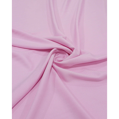 Tecido Viscose Sarjada Rosa Bebê - 10 METROS
