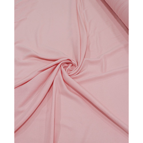 Tecido Viscose Sarjada Rosa Claro - 10 METROS