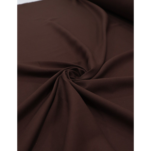 Tecido Viscose Sarjada Chocolate - 10 METROS