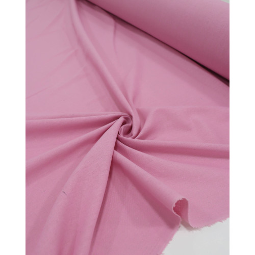 Tecido Linho Misto Rústico Rosa Iogurte (0.6m)