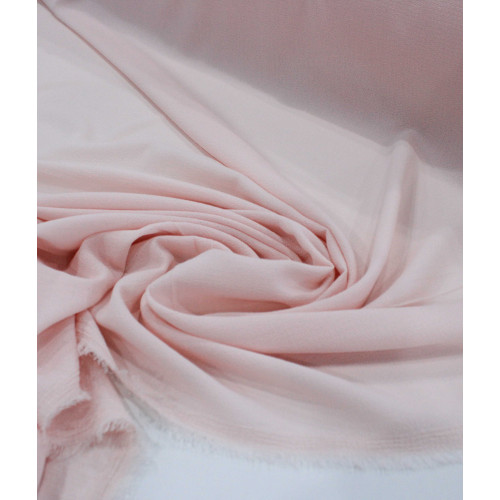 Tecido Crepe Bubble com Elastano Rosa Bebê