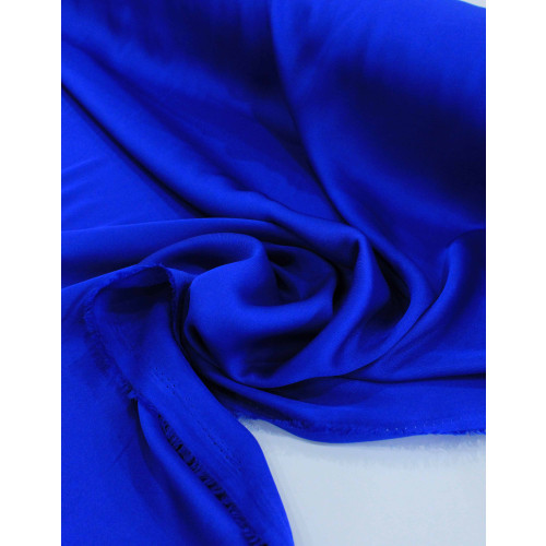 Tecido Crepe Silk Azul Royal