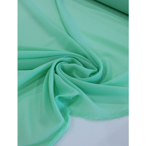 Tecido Crepe Bubble Fino Verde Caribe