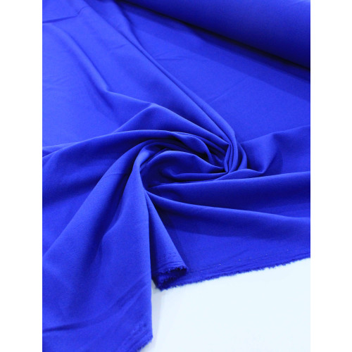 Tecido Crepe Georgette Azul Royal