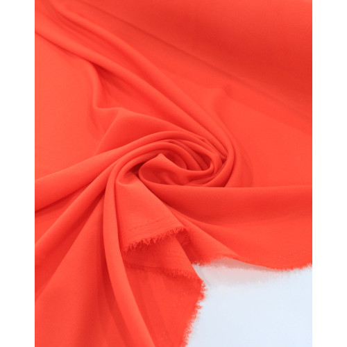 Tecido Crepe Georgette Vermelho Claro