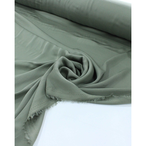 Tecido Crepe Silk Verde Musgo