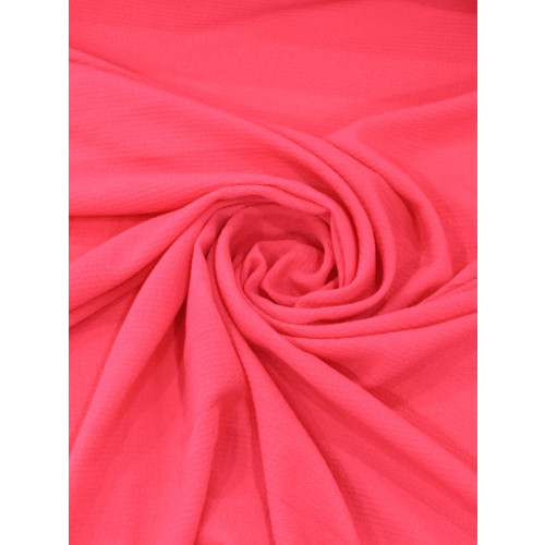Tecido Crepe Bubble com elastano Rosa Pink