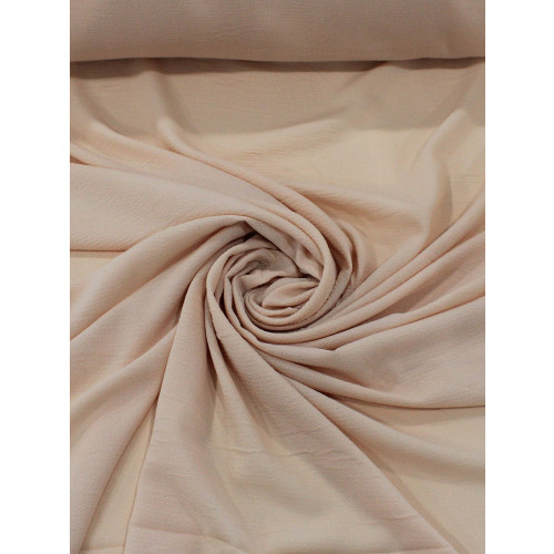 Tecido Crepe Bubble Com Elastano Nude Claro