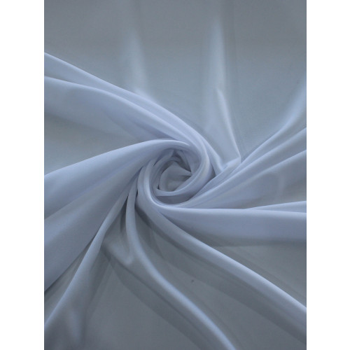 Tecido Crepe Georgette Branco