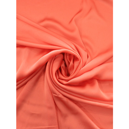 Tecido Crepe Silk Coral