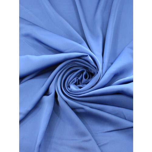 Tecido Crepe Silk Azul Indigo