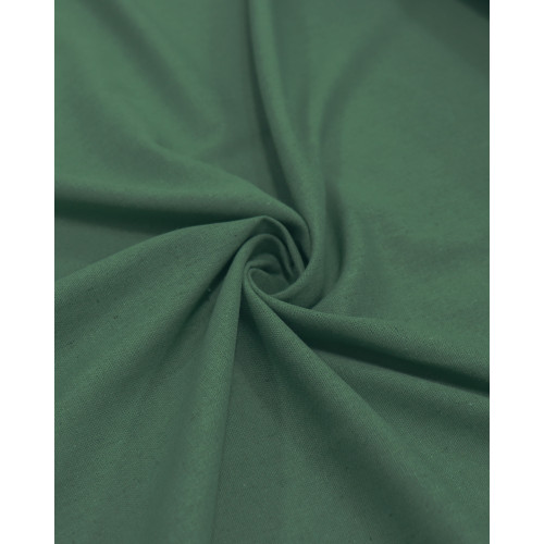 Tecido Linho Misto Rústico Verde Jade