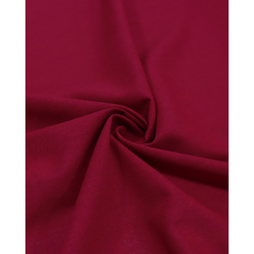 Tecido Linho Misto Rústico Vermelho Carmim