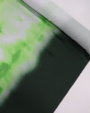 Tecido Microfibra Italiano Degradê Verde e Cinza