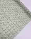 Tecido Cambraia de Algodão Italiano Macro Coqueiros Verde Menta