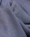 Tecido Cambraia Mista de Algodão Flamê Risca de Giz Azul Jeans (1.4m)