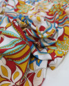 Tecido Viscose Boho Floral Tons Quentes