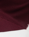 Tecido Malha Tricot Canelada Marsala Mescla
