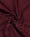 Tecido Malha Tricot Canelada Marsala Mescla