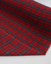 Tecido Flanela Mista Multi Quadriculado Branco, Preto e Vermelho