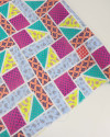 Tecido Viscose Multi Estampas Geométricas Colorida