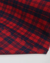 Tecido Flanela Mista Xadrez Duplo Azul Marinho e Vermelho