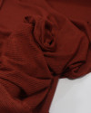 Tecido Malha Tricot Canelada Terracota (1m)