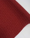 Tecido Viscose Texturizada Micro Pingos Rosa e Marsala