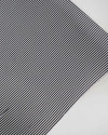Tecido Viscose Texturizada Listras Finas P/B