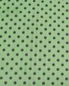 Tecido Crepe Chiffon Poá Preto e Verde (COM DETALHES)