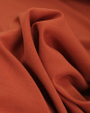 Tecido Crepe Texturizado com Elastano Terracota